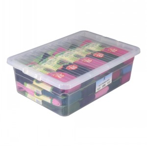 TML Clear Plastic Storage Box & Lid Size 07 (32 Litre)